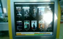 Lopott filmeket árul egy hamis ATM Etiópiában