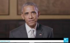 Barack Obama videóüzenetben támogatja Emmanuel Macront 