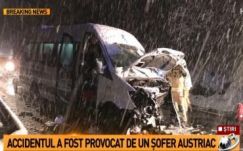Romániai mikrobusz balesetezett Ausztriában