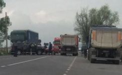 Három autó ütközött Sepsiszentgyörgy határában