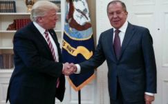 Donald Trump a Fehér Házban fogadta Szergej Lavrov orosz külügyminisztert