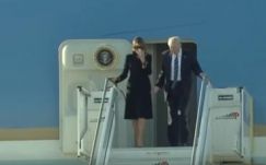 Melania Trump egyszerűen nem hajlandó megfogni a férje kezét