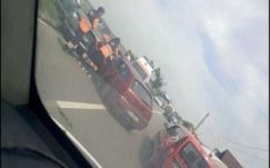 Frontálisan ütközött két gépkocsi Sáromberkén