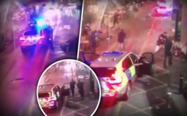 Megjelent egy videó a londoni terroristák lelövéséről