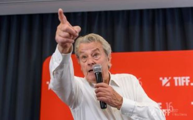 TIFF: Megérkezett Kolozsvárra Alain Delon