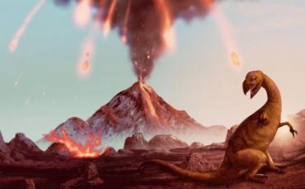 A tűzhányók segíthették „egyeduralomra” a dinoszauruszokat