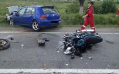 Súlyos motoros baleset történt Hargita megyében