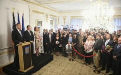 Amerikás románokkal találkozott Washingtonban Johannis