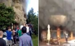 Tűz ütött ki egy marosvásárhelyi tömbházban, a lakókat kimenekítették