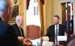 A vízummentességért lobbizott a Kongresszusban Klaus Johannis