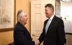  Klaus Johannis találkozott Rex Tillersonnal, az USA külügyminiszterével