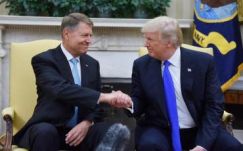 Donald Trump fogadta Klaus Johannist a Fehér Házban