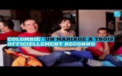  Összeházasodott három férfi Kolumbiában, egy családot alkotnak