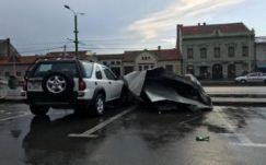 Nagyon megtépázta Arad megyét a vihar