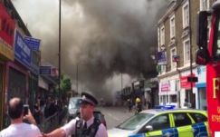 Ismét lángol egy londoni lakóépület