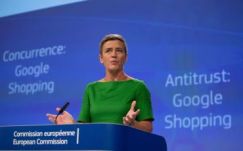 Brüsszel 2,4 milliárd euróra büntette a Google-t