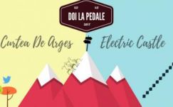 Tandem kerékpáron kel át a Transzfogarasi úton egy vak fiatal