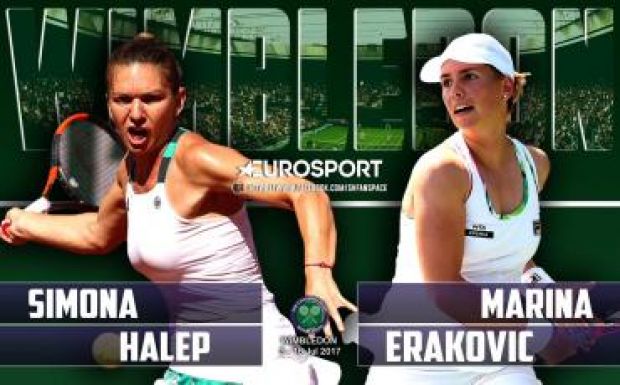 Maria Erakovic ellen kezd Wimbledonban Simona Halep