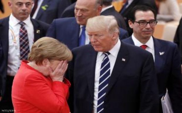 Vajon mit mondhatott Donald Trump a német kancellárnak?