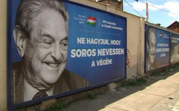 Az izraeli nagykövet is tiltakozik a magyar kormány Soros-plakátai miatt