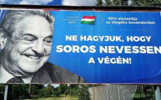 Soros György szóvivője szerint „Európa-ellenes a Fidesz uszítása”