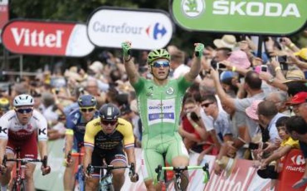 Ötödik szakaszgyőzelménél tart Marcel Kittel a Touron