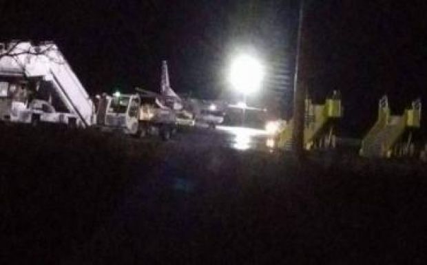 Lesodródott a temesvári kifutópályáról egy Budapestre tartó teherszállító gép