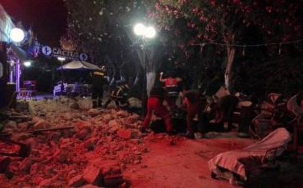 Erős földrengés volt az Égei-tengeren, sokan megsérültek