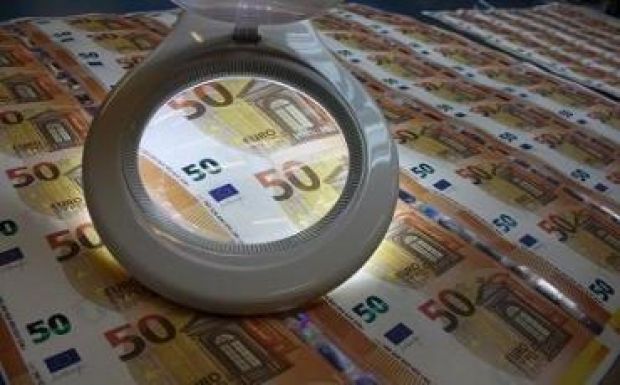 Csökkent az elfogott hamis euró bankjegyek száma az első félévben