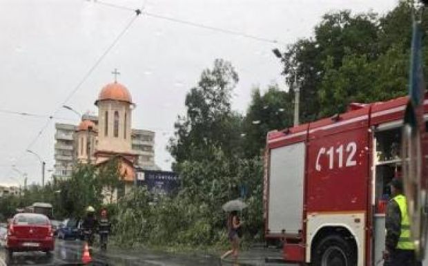 Fennakadásokat okozott a vihar Kolozsváron