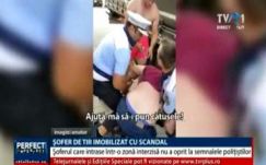 Négy rendőr vetette rá magát a kamionsofőrre