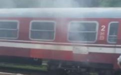 Tűz ütött ki egy leblokkolt fékpofa miatt az egyik személyvonaton