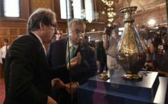 Visszakerült Magyarországra a második hét Seuso-kincs