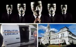 Erőszakkal hatolt be egy maszkos férfi az aradi városházára hajnalban