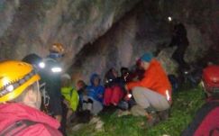 A Királykő-hegységben rekedt tizenegy magyarországi turista