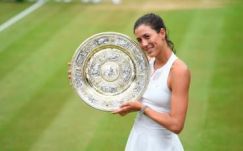 Garbine Muguruza a női bajnok Wimbledonban