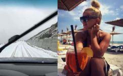 Időjárás: a hegyvidéki havazás után visszatér a kánikula