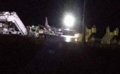 Lesodródott a temesvári kifutópályáról egy Budapestre tartó teherszállító gép