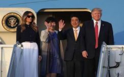 Csúnyán átverte Donald Trumpot a japán first lady