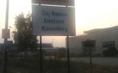 Kikerült Kolozsváron a második háromnyelvű helységnévtábla is 