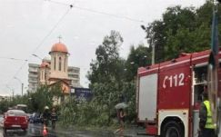 Fennakadásokat okozott a vihar Kolozsváron