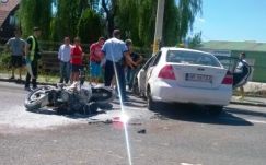 Súlyos motoros baleset történt Csíkszereda határában