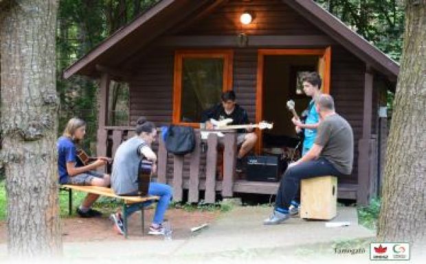 Gitártábor a zabolai Csipkésben