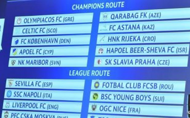 BL-sorsolás: nem lesz könnyű dolga a FCSB-nek