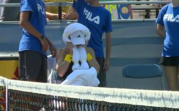 Halep nem bírta a meleget, feladta Washingtonban