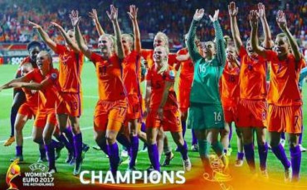 Hollandia nyerte a hazai rendezésű női foci-Eb-t