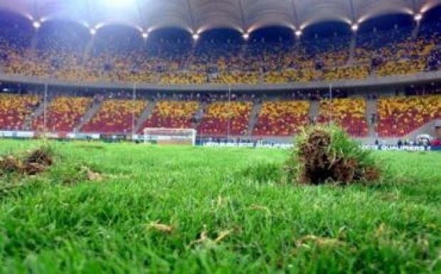 Sürgősen kicserélik a bukaresti aréna gyepszőnyegét