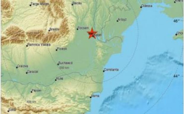 4-es erősségű földrengést észleltek Galac megyében