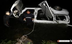 A Dâmboviţa folyóba hajtott egy kisbusz, hárman meghaltak