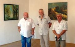 Zajlik a XXII. Inter-Art művészeti alkotótábor Nagyenyeden